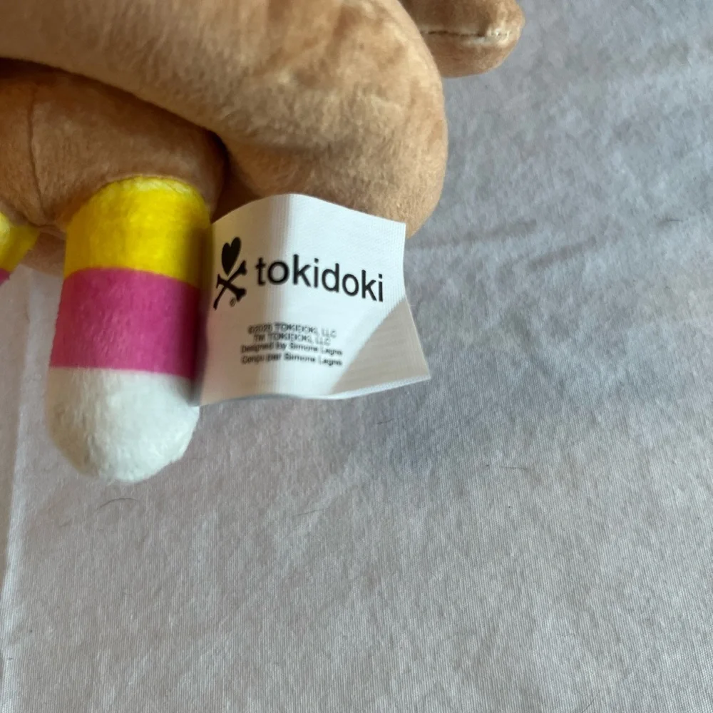 Tokidoki Donutella‎ Plush - Brown, Pink, and White